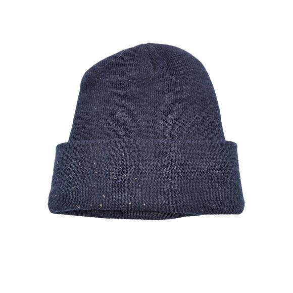 Vintage 1997 Al Johnson Ski School Knit Beanie Hat Blue Embroidered - Picture 3 of 3